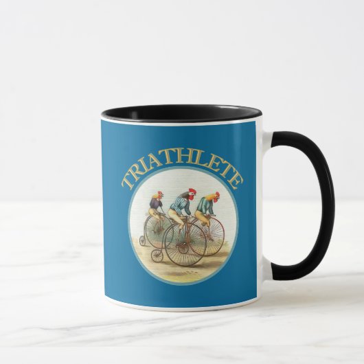 Der Triathlon der Hühner Tasse (Rechts)