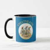 Der Triathlon der Hühner Tasse (Links)