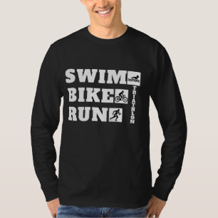 Der Triathlon des Hobbyisten: Schwimmen, Fahrrad,  T-Shirt