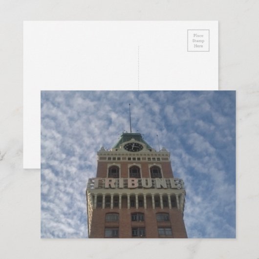 Der Tribunturm Postkarte (Vorne/Hinten)