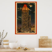 Der Tribunturm von Chicago Vintag Poster (Küche)