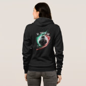 der Tricolor Hoodie (Schwarz voll)