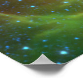 Der Trifid-Nebel Poster (Ecke)