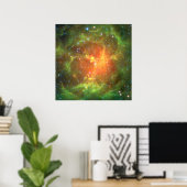 Der Trifid-Nebel Poster (Heimbüro)