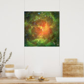 Der Trifid-Nebel Poster (Küche)