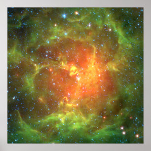 Der Trifid Nebelfleck Poster