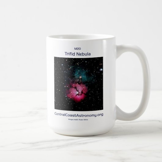 Der Trifidnebel von Robin White - 15oz Tasse (Rechts)