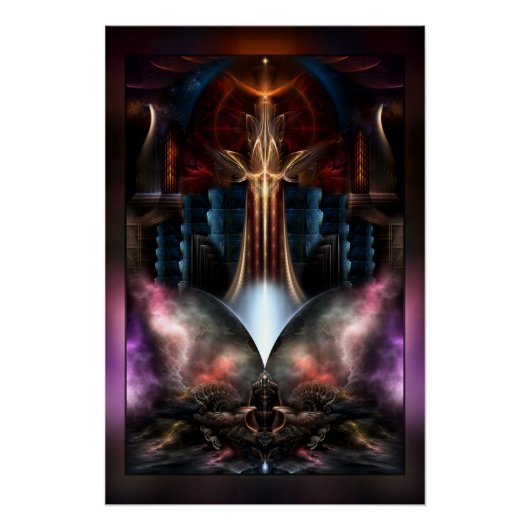 Der Trilicon-Border-Rahmen Poster (Vorderseite)