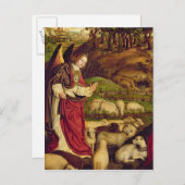 Der Triptychon Moses und der brennende Bush Postkarte (Vorne/Hinten)