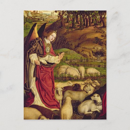 Der Triptychon Moses und der brennende Bush Postkarte (Vorderseite)