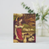 Der Triptychon Moses und der brennende Bush Postkarte (Stehend Vorderseite)