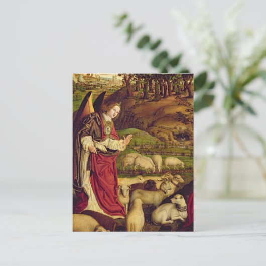 Der Triptychon Moses und der brennende Bush Postkarte (Stehend Vorderseite)