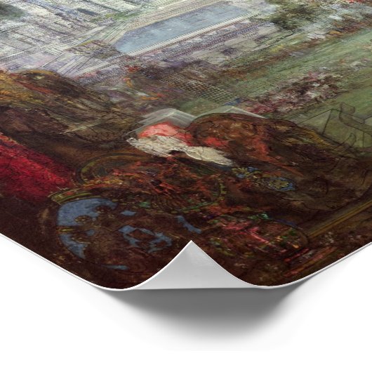 Der Triumph Alexander des Großen Poster (Ecke)