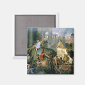 Der Triumph Alexanders oder der Eingang Alexas Magnet (Vorderseite/Rückseite)