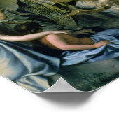 Der Triumph Alexanders oder der Eingang Alexas Poster (Ecke)