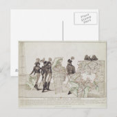 Der Triumph der französischen Armee Postkarte (Vorne/Hinten)