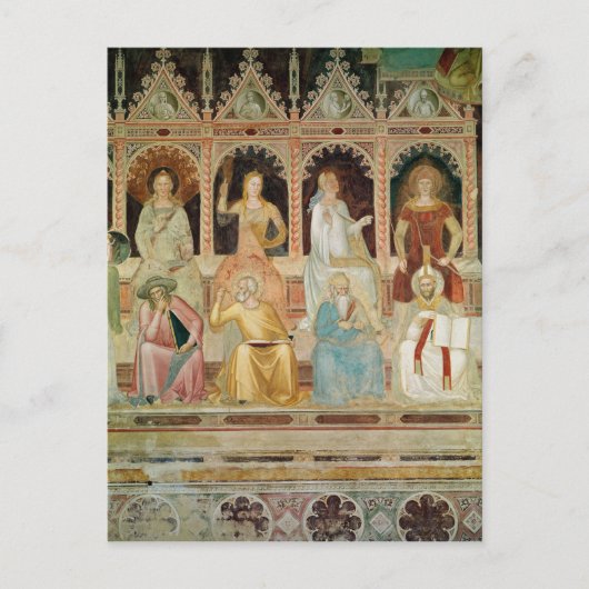 Der Triumph der katholischen Doktrin Postkarte (Vorderseite)