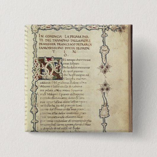 Der Triumph der Liebe Button (Vorderseite)
