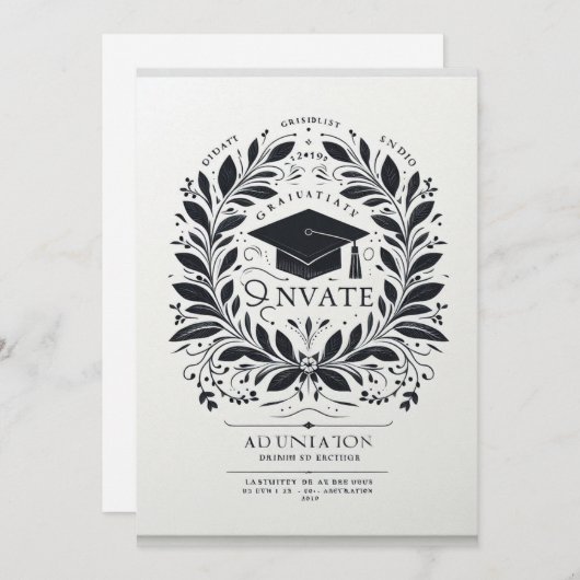 Der Triumph des Absolventen Ankündigung (Vorne/Hinten)