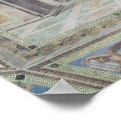 Der Triumph des Christentums aus den Zimmern von R Poster (Ecke)