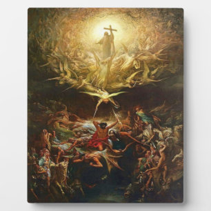 Der Triumph des Christentums durch Gustave Dore Fotoplatte