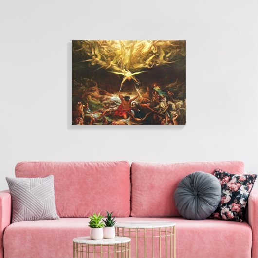 Der Triumph des Christentums durch Gustave Dore Leinwanddruck (Insitu (Wohnzimmer))