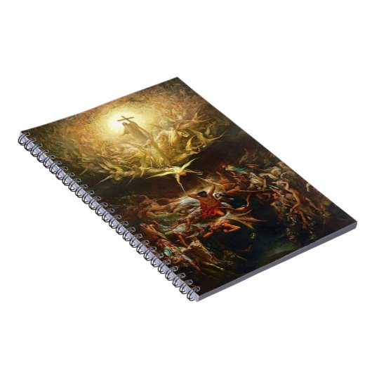 Der Triumph des Christentums durch Gustave Dore Notizblock (Rechte Seite)