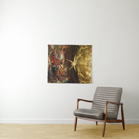 Der Triumph des Christentums durch Gustave Dore Wandteppich (Beispiel (Horizontal))