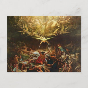 Der Triumph des Christentums von Gustave Dore Postkarte