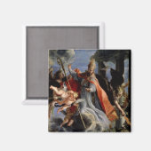 Der Triumph des hl. Augustinus 1664 Magnet (Vorderseite/Rückseite)