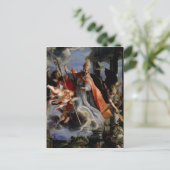 Der Triumph des hl. Augustinus 1664 Postkarte (Stehend Vorderseite)