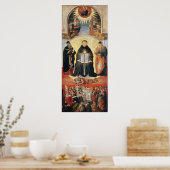 Der Triumph des hl. Thomas Aquinas Poster (Küche)