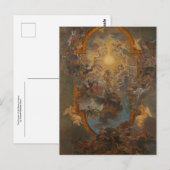 Der Triumph des Namens Jesus durch Gauli Postkarte (Vorne/Hinten)