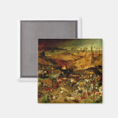 Der Triumph des Todes, c.1562 (Öl auf Tafel) Magnet (Vorderseite/Rückseite)