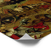 Der Triumph des Todes, c.1562 (Öl auf Tafel) Poster (Ecke)