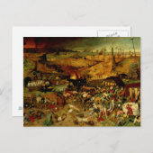 Der Triumph des Todes, c.1562 (Öl auf Tafel) Postkarte (Vorne/Hinten)