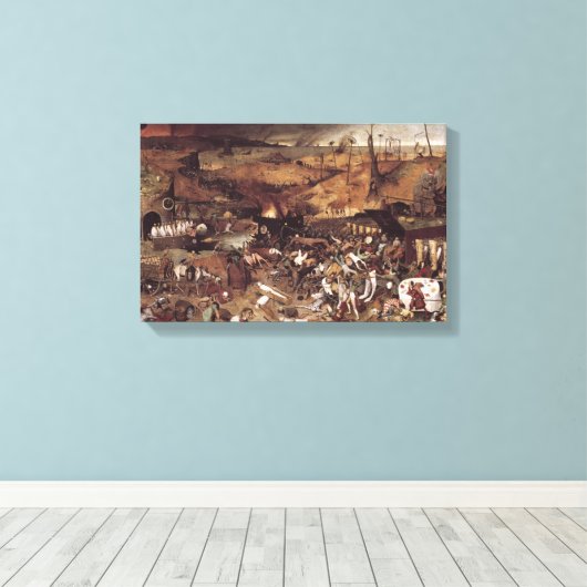Der Triumph des Todes durch Peter Bruegel Leinwanddruck (Insitu (Holzboden))