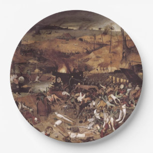 Der Triumph des Todes durch Peter Bruegel Pappteller