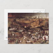 Der Triumph des Todes durch Peter Bruegel Postkarte (Vorne/Hinten)