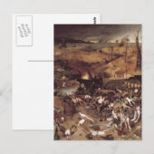Der Triumph des Todes durch Peter Bruegel Postkarte (Vorne/Hinten)