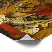 Der Triumph des Todes durch Pieter Bruegel der Ält Poster (Ecke)