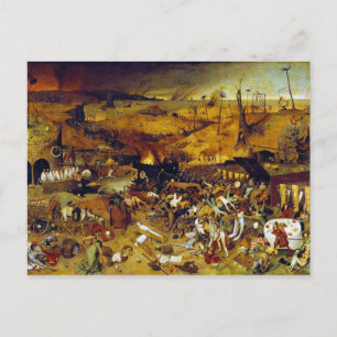 Der Triumph des Todes durch Pieter Bruegel der Ält Postkarte