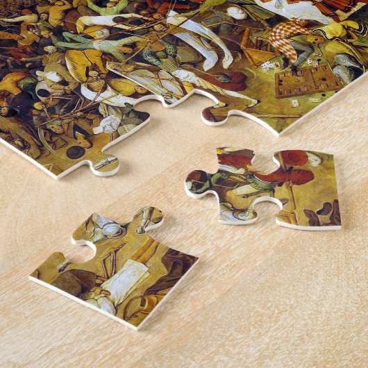 Der Triumph des Todes durch Pieter Bruegel der Ält Puzzle (Seite)