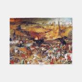 Der Triumph des Todes, Pieter Bruegel Fleecedecke (Vorderseite (Horizontal))