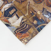 Der Triumph des Todes, Pieter Bruegel Fleecedecke (Ecke)