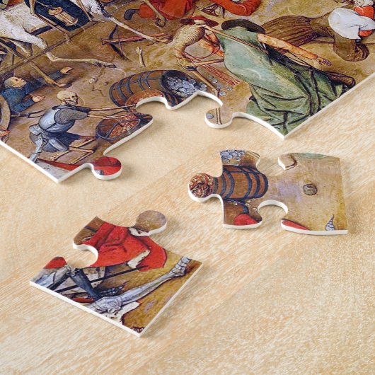 Der Triumph des Todes, Pieter Bruegel Puzzle (Seite)