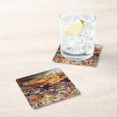 Der Triumph des Todes, Pieter Bruegel Rechteckiger Pappuntersetzer (Vor Ort)