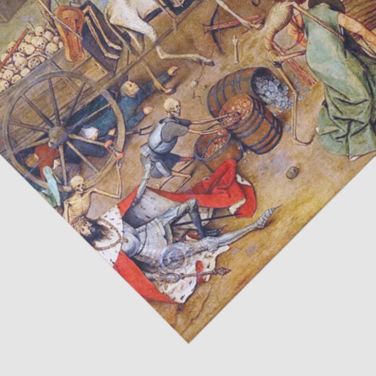 Der Triumph des Todes, Pieter Bruegel Seidenpapier (Ausschnitt)