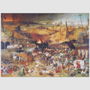 Der Triumph des Todes, Pieter Bruegel Seidenpapier