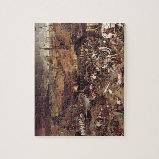 Der Triumph des Todes von Peter Bruegel Puzzle (Vertikal)